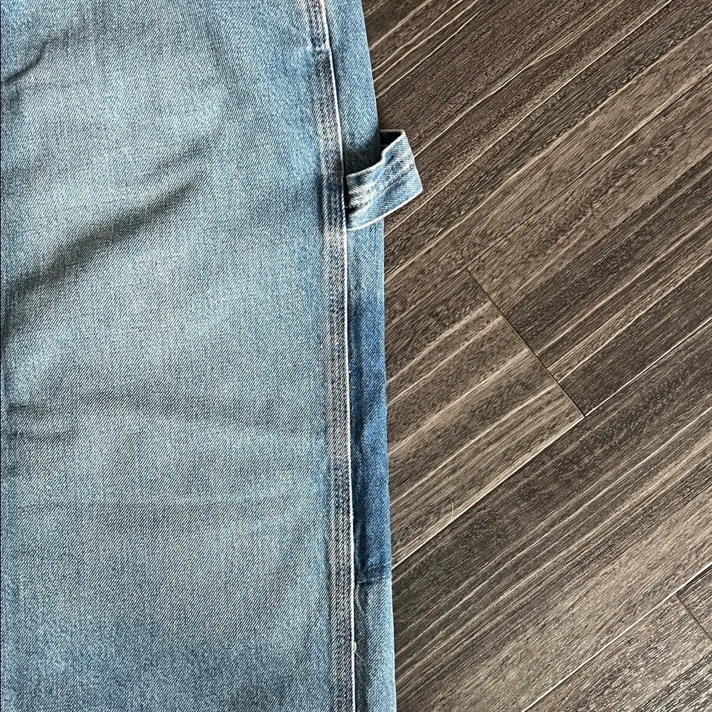 Free People We the Free Fransisco Denim Maxi Skirt